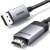 Ugreen DP119 DisplayPort to HDMI cable, 2 meters, 4K resolution, black braided cable