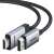 Ugreen DP119 DisplayPort to HDMI cable, 2 meters, 4K resolution, black braided cable
