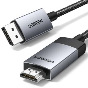 Kabel Ugreen DP119 DisplayPort do HDMI z bliska - Ugreen