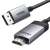 Kabel Ugreen DP119 DisplayPort do HDMI, 2 metry, rozdzielczość 4K, czarny pleciony kabel
