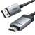 Kabel Ugreen DP119 DisplayPort do HDMI, 2 metry, rozdzielczość 4K, czarny pleciony kabel