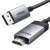 Kabel Ugreen DP119 DisplayPort do HDMI, 2 metry, rozdzielczość 4K, czarny pleciony kabel
