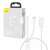 Balenie nabíjacieho kábla Baseus Superior Data 3,5A 0,5m biely USB-C, Lightning, Micro USB