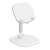 Baseus Seashell Series adjustable tablet stand, white, angled view