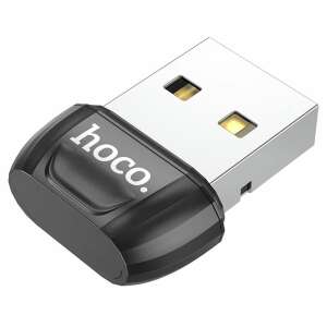 Hoco UA18 Bluetooth adapter, USB-A Bluetooth-hoz, Plug & Play, fekete - Bluetooth adapter