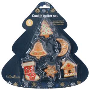 Karácsonyi süti kiszúró készlet , 1+1 ajándék készlet
