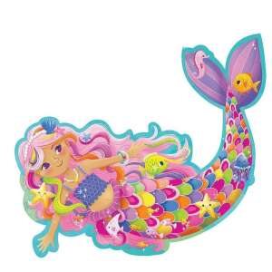 Shimmery Magical Mermaid Bodenpuzzle - Puzzle