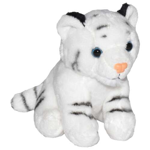 Wild Republic white tiger plush toy, 13 cm