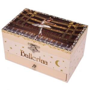 Téglalap alakú balerina zenedoboz - a Balerina című filmből 87288098 Zenélő doboz