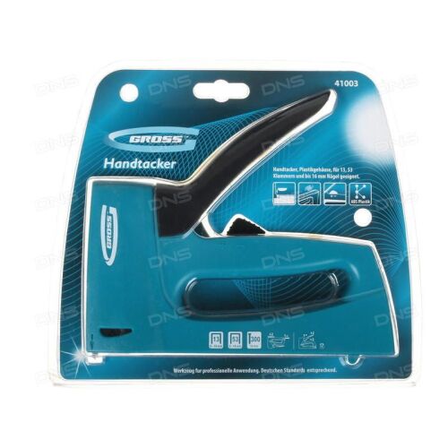 GROSS Professional tűzőgép 13, 53 kapcsokhoz és 300 szöghez csomagolásban