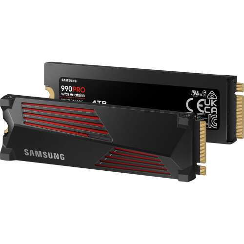 Samsung 990 Pro 4TB M.2 NVMe SSD cu radiator, colag