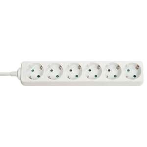 Lindy 6-way power strip with 1.4m cable - Power Strip