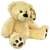 Kass Bobo Bear világosbarna maci plüss - 28 cm