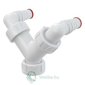 Dupla Csonk Szifon - 1" Menet - Lefolyócső