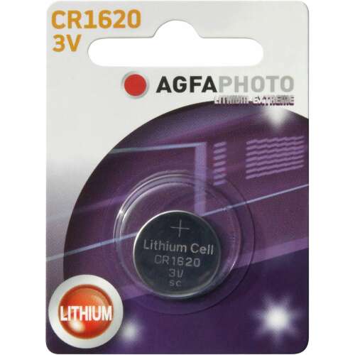 AgfaPhoto Lithium Cell CR1620 3V elem - AgfaPhoto