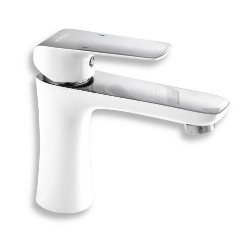 Ferro Tina Fehér Króm Egykaros Mosdó Csaptelep