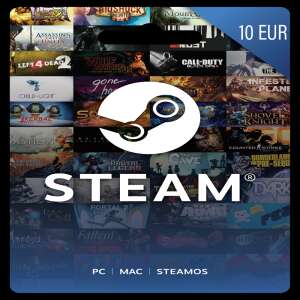 Steam Gift Card 10 EUR (EU) (Digitális kulcs - PC) 87351615 