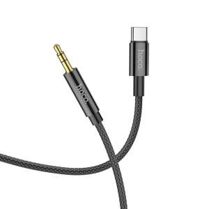 Cablu Audio HOCO, UPA19, USB Type-C la 3.5 mm, 1m, Negru 87427166 - Hoco Cabluri USB