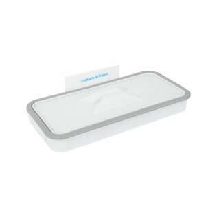 Fehér Attach-A-Trash ajtóra akasztható szemetes, 25x17x6cm - Bewello