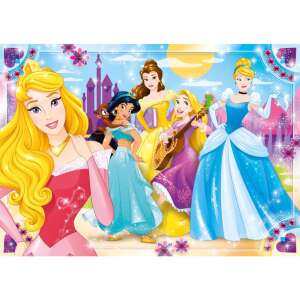 Clementoni Disney Princess puzzle cu 104 piese imagine finalizată - Puzzle 3D & Puzzle cu burete