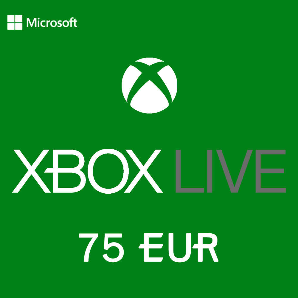 Xbox live gift card 75 eur (digitális kulcs - xbox one / xbox ser...