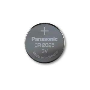 Panasonic CR2025 3V Lithium Coin Battery - Panasonic Battery