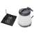 Adler AD1279 foldable travel kettle, grey, 750W, with carrying bag