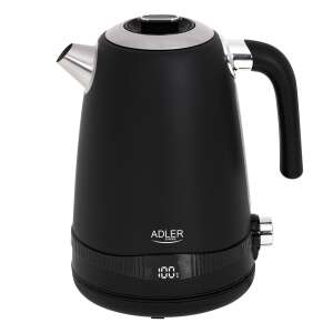 Adler AD1295B black electric kettle with LCD display and temperature control - Kettle