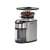 Camry CR4443 Burr Kaffeemühle, Edelstahl, schwarz, Seitenansicht