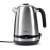 Camry CR1291 stainless steel electric kettle with LCD display and temperature control, showing 36 degrees Celsius