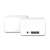 Mercusys HALO H70X 2-pack AX1800 Wi-Fi 6 Mesh Networking System, white, back view