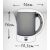 Adler AD1268 Travel Kettle dimensions