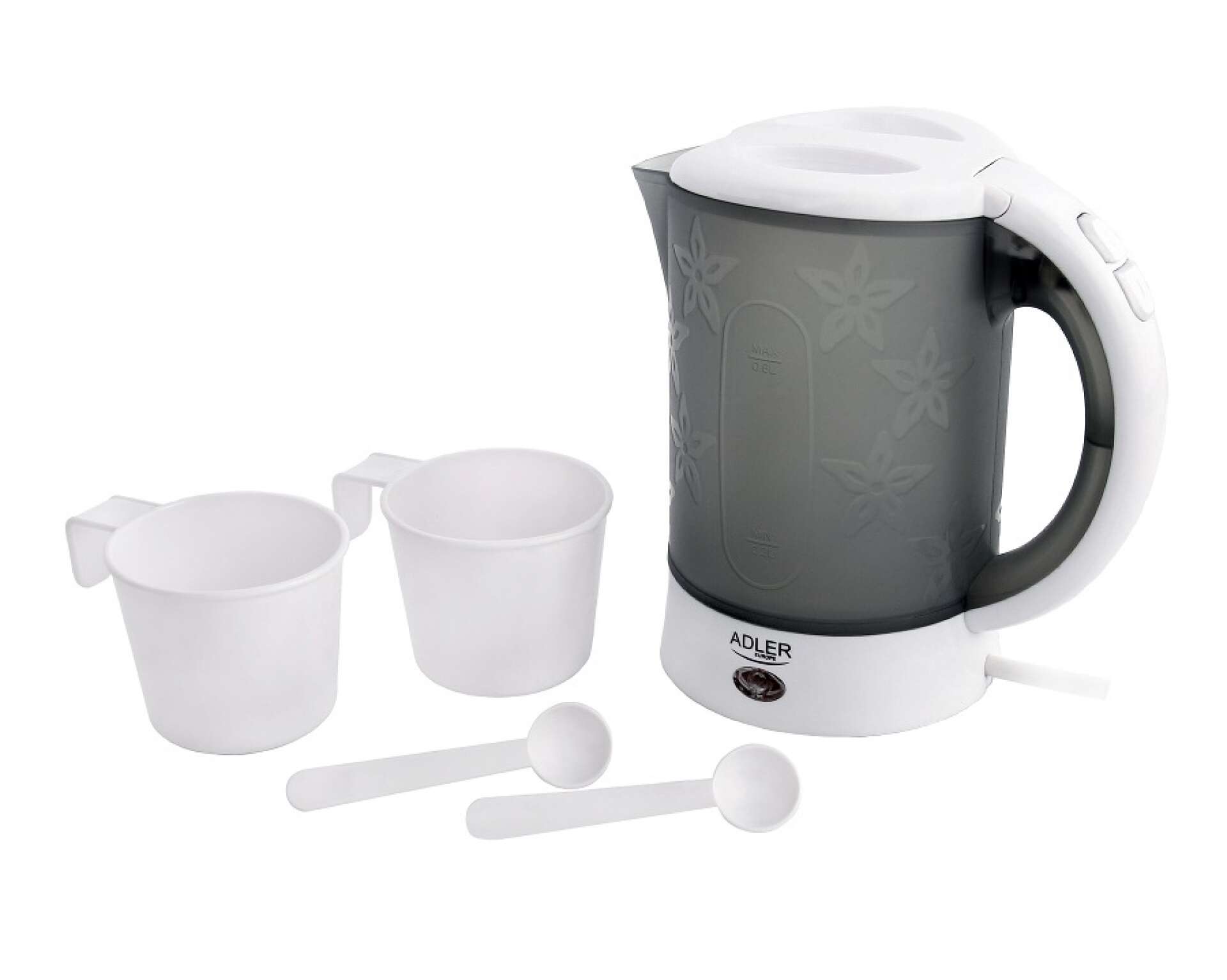 Adler AD1268 Vízforraló 600W - szürke