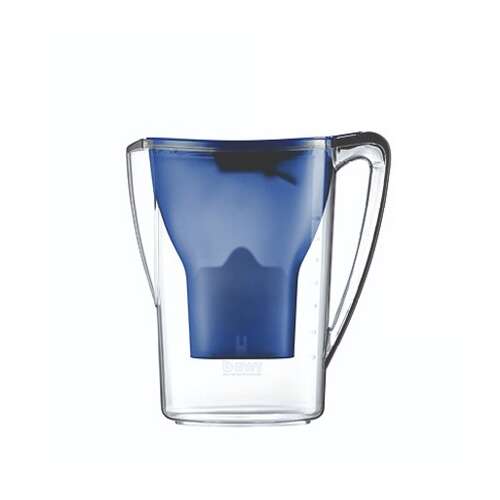 BWT Aqualizer Home manual water filter pitcher, 2.7 liter, blue
