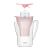 BWT Aqualizer Home Manual Water Filter Jug, 2.7 liters, pink 87698910
