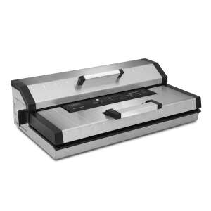 Aparat de vidare Caso FastVac 4008, din oțel inoxidabil, cu panou de control digital - Caso