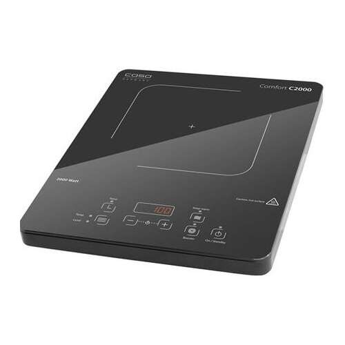 Caso Comfort C2000 indukciós főzőlap, 2000 Watt, fekete - Caso