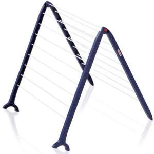 Leifheit Pegasus 110 Bath freestanding clothes drying rack, blue, 12 positions - Clothes Dryer