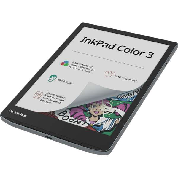 Pocketbook e-reader - inkpad color 3 (7,8"e ink kaleido, cpu: 1,8...