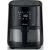 Ariete 4626/00 6L Black Air Fryer, 1300W hot air fryer for healthy cooking