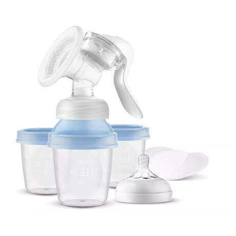 E-shop Ručná odsávačka mlieka Philips Avent Natural SCF430/13 s dojčensk...