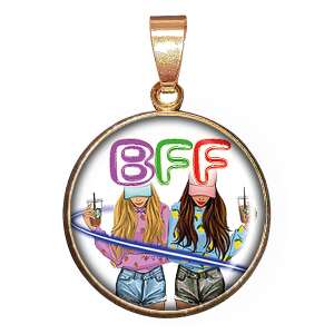 BFF – medál lánccal vagy kulcstartóval 74516994 