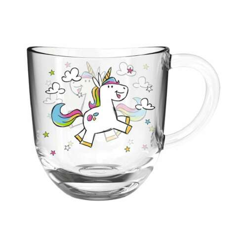 LEONARDO BAMBINI 280ml unikornisos üvegpohár