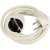 Anco 321373 H05VV-F 3X1,5mm2 fehér 3 m lengő hosszabbító