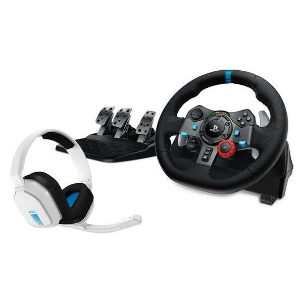 Logitech g29 driving force pc/playstation kormány + astro a10 hea...