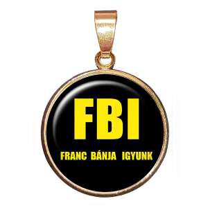 FBI medál lánccal vagy kulcstartóval 74530145 