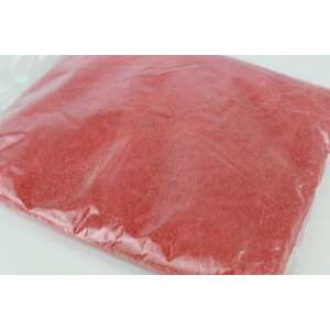 1kg piros dekorációs homok kézműveskedéshez és otthoni dekorációhoz - Dekorációs kő