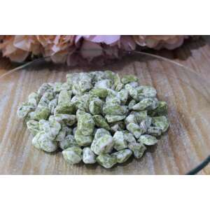 Sötétzöld apró díszkövek, 0,7 kg, ideális virágcserepek dekorálására és aranzsmánok készítésére - Dekorációs kő