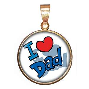 Szeretem Apát – medál lánccal vagy kulcstartóval 74784024 
