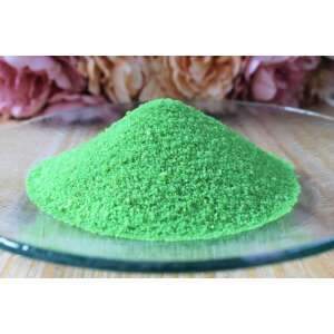 Halványzöld dekor homok, 1kg - Dekorációs kő